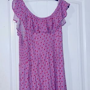 Two plus size dresses and one blouse